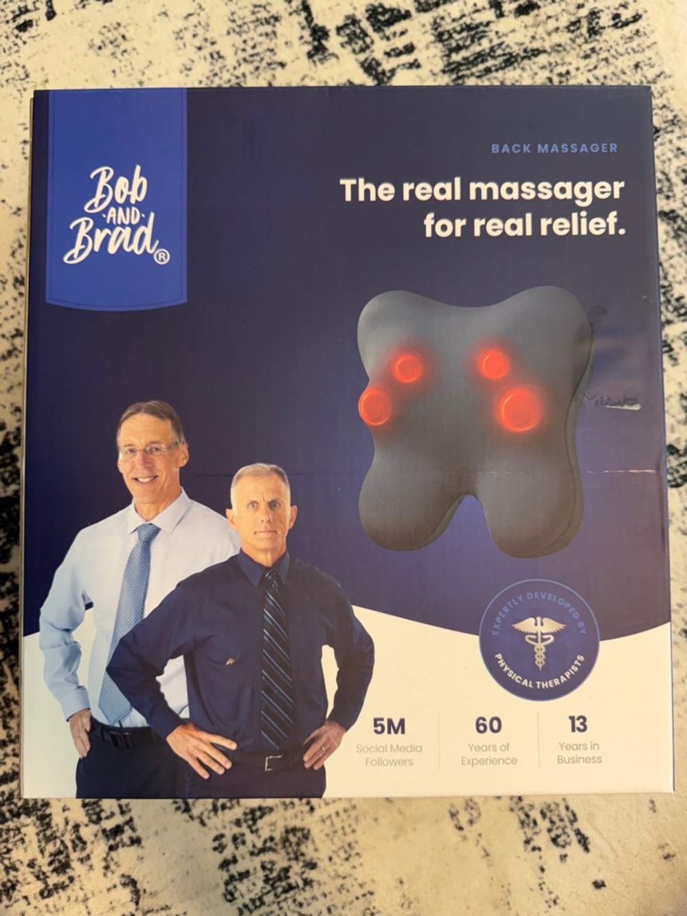 Bob and Brad Back Massager w/ heat